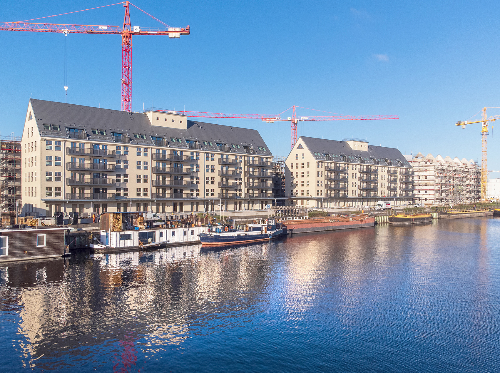 Listed warehouses in Spandau: BUWOG completes refurbishment on the banks of the Havel