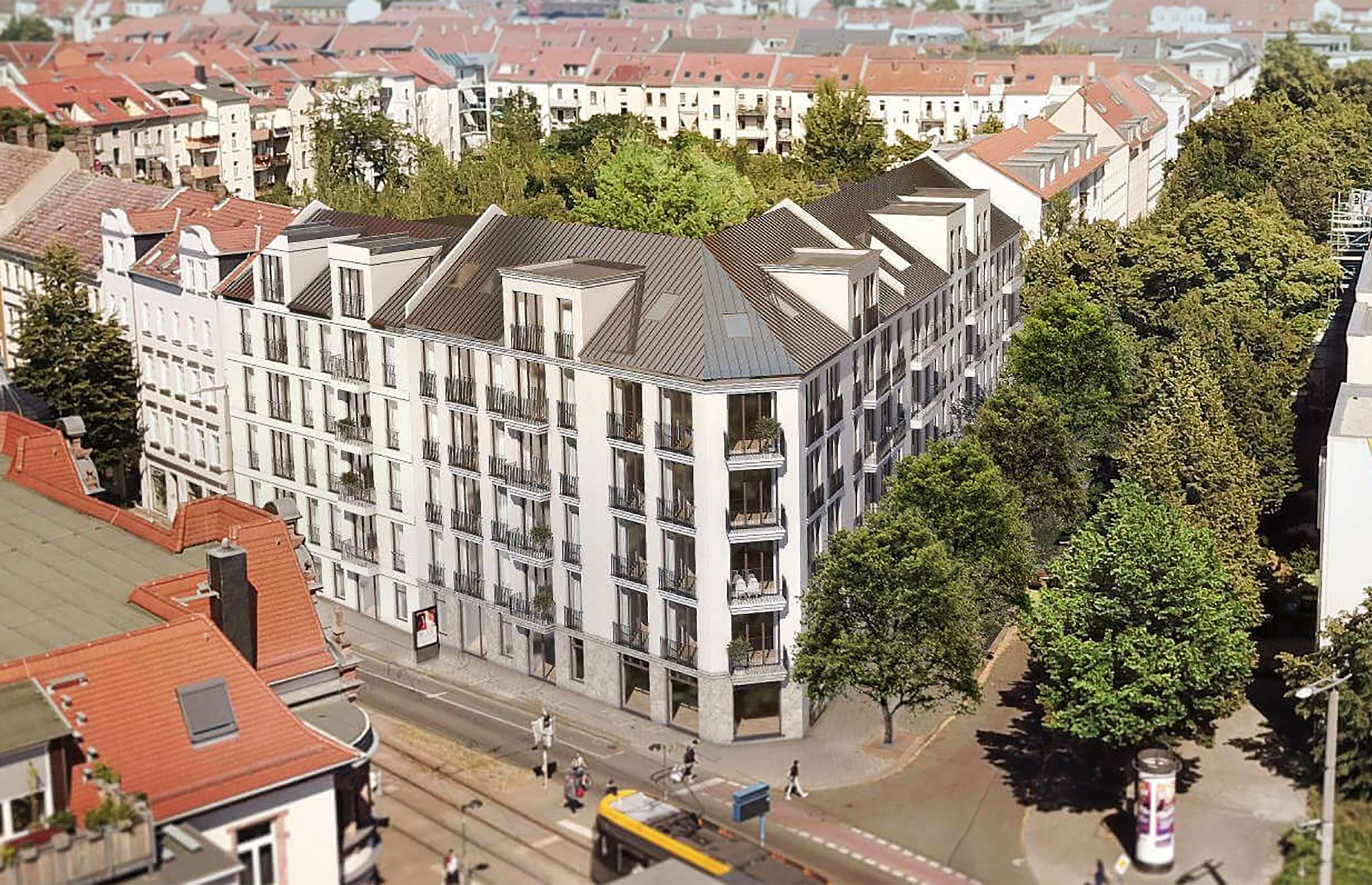 Kupferhaus Aerial view