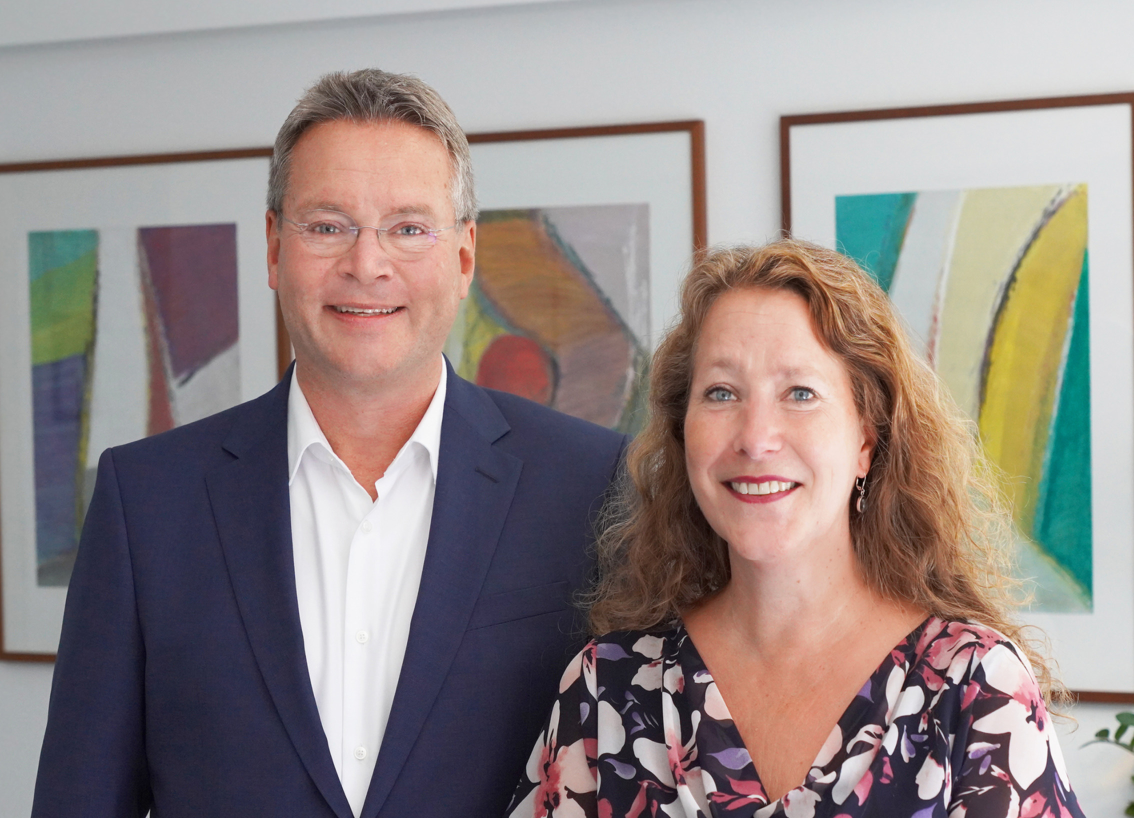 BUWOG management Andreas Barth and Eva Weiß