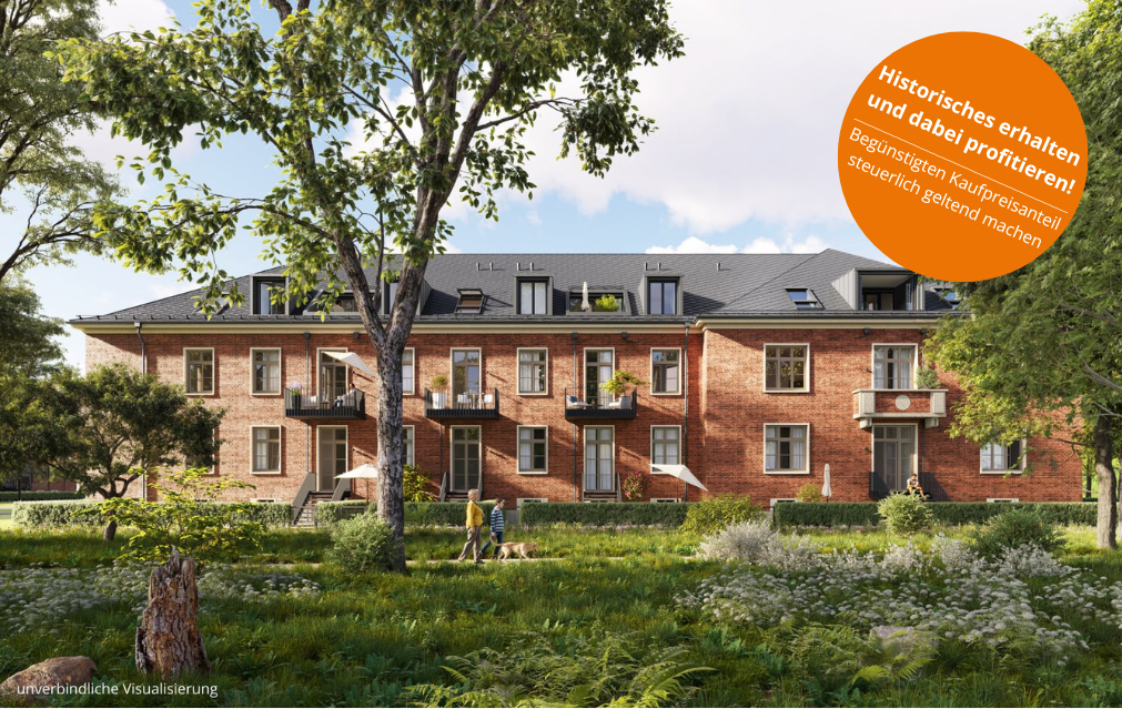 Zu sehen ist ein braunes Gebäude des Projekts BUWOG ALVA mit Begrünung und Bepflanzung